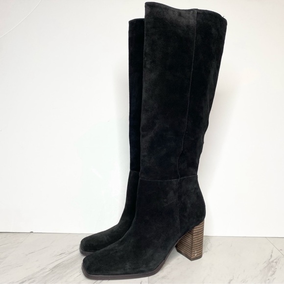 New! Sam Edelman Olly Suede Tall Boot - Picture 1 of 12